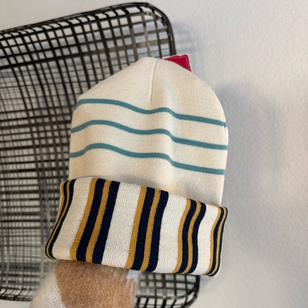 Free people American needle logo stripe beanie - Picture 5 of 6
